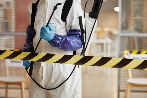 Professional Blood Cleanup technician working in Newark, CA